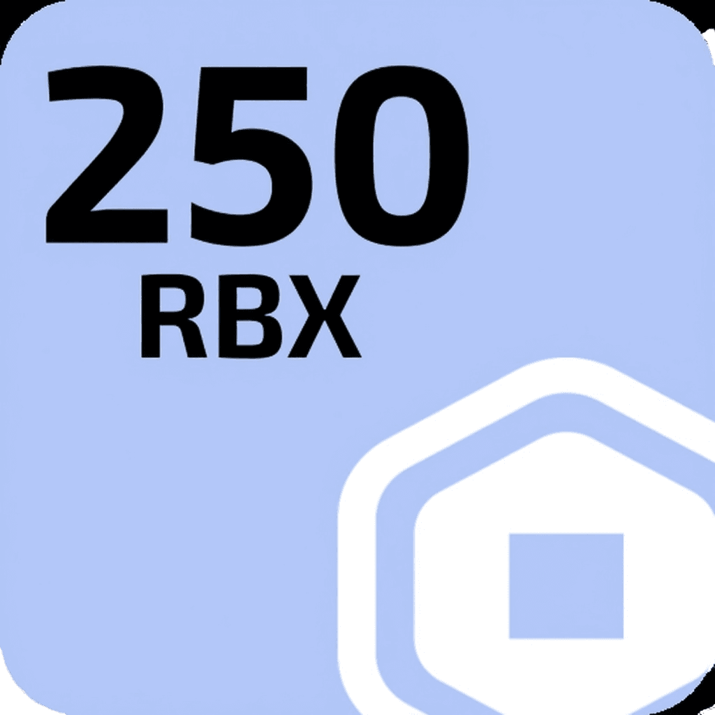 Roblox - Robux Gift Card 250 Robux