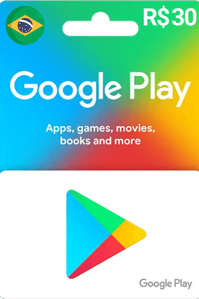 Google Play Gift Card • BRL 30