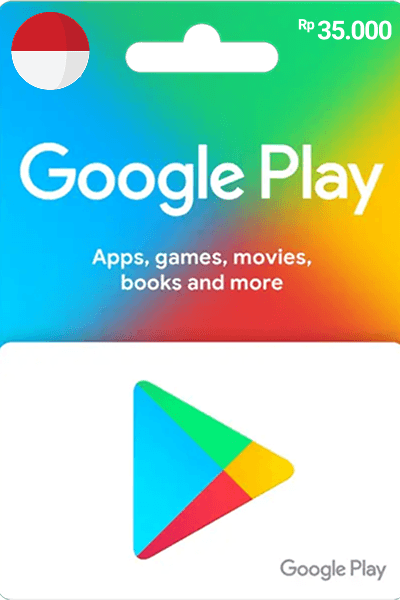 Google Play Gift Card • IDR 35.000