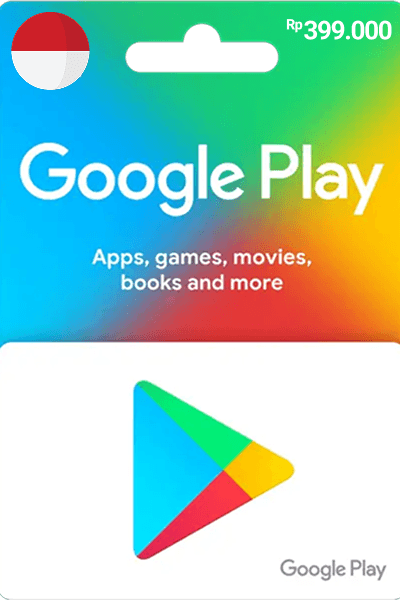 Google Play Gift Card • IDR 399.000