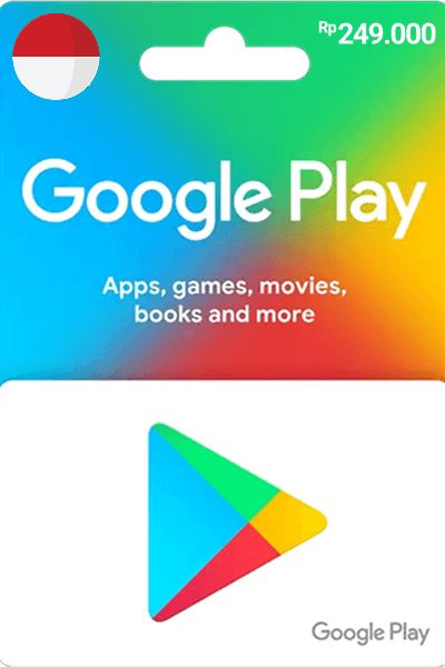 Google Play Gift Card • IDR 249.000