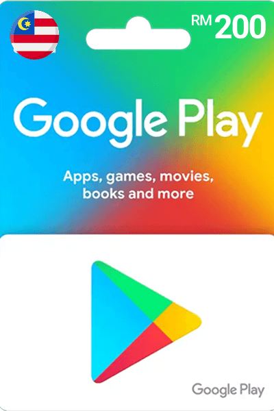 Google Play Gift Card • MYR 200