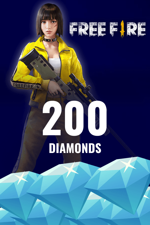 Garena Free Fire • 200 Diamonds