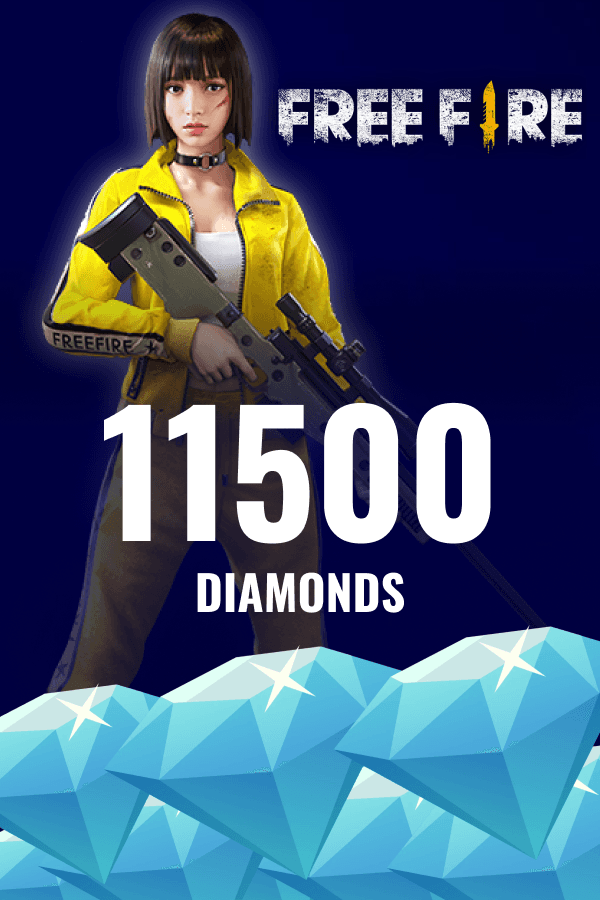 Garena Free Fire • 11500 Diamonds