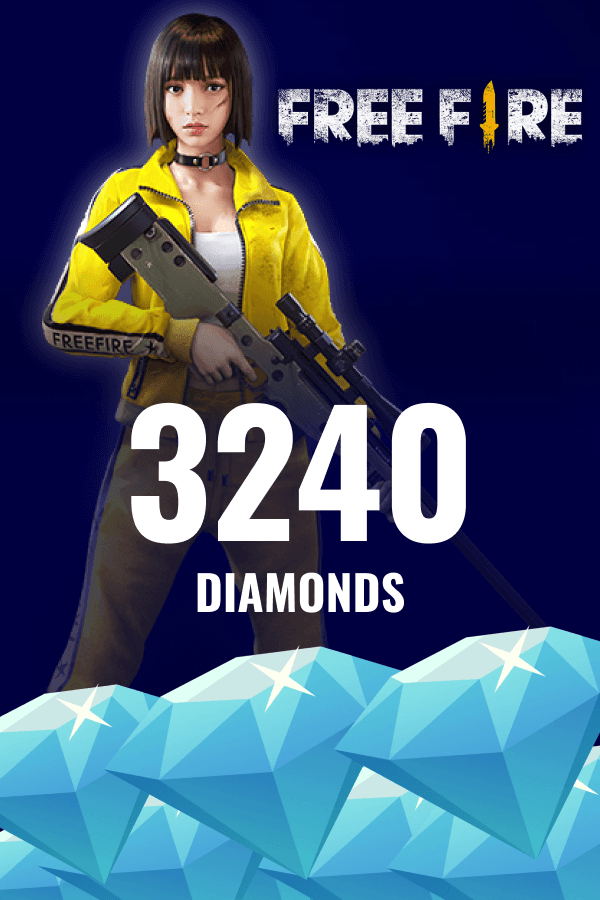 Garena Free Fire • 3240 Diamonds