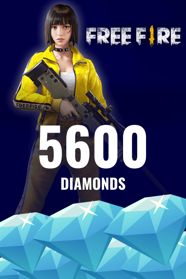 Garena Free Fire • 5600 Diamonds