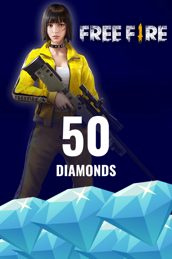 Garena Free Fire • 50 Diamonds