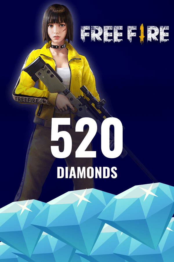 Garena Free Fire • 520 Diamonds