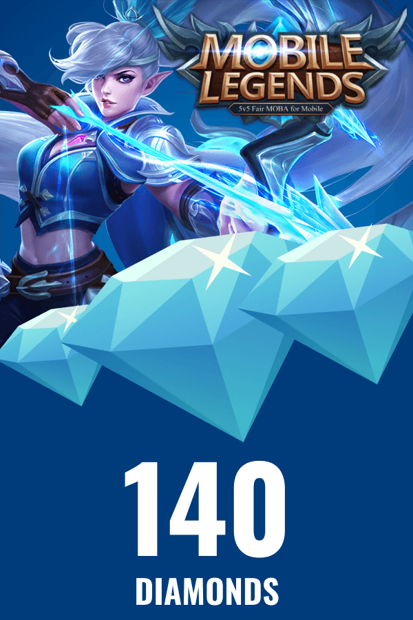 Mobile Legends • 140 Diamonds