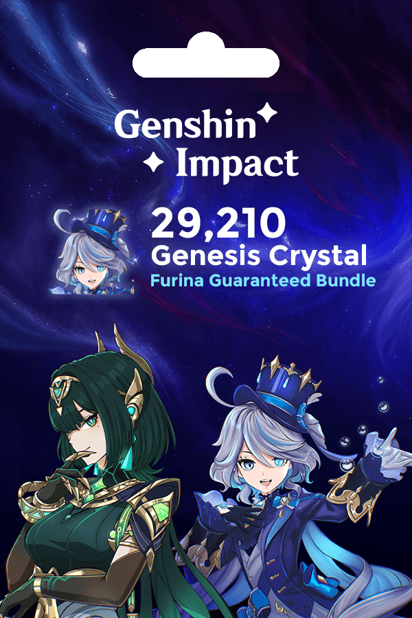 Genshin Impact Furina Guaranteed Bundle - 29210 Crystals Image