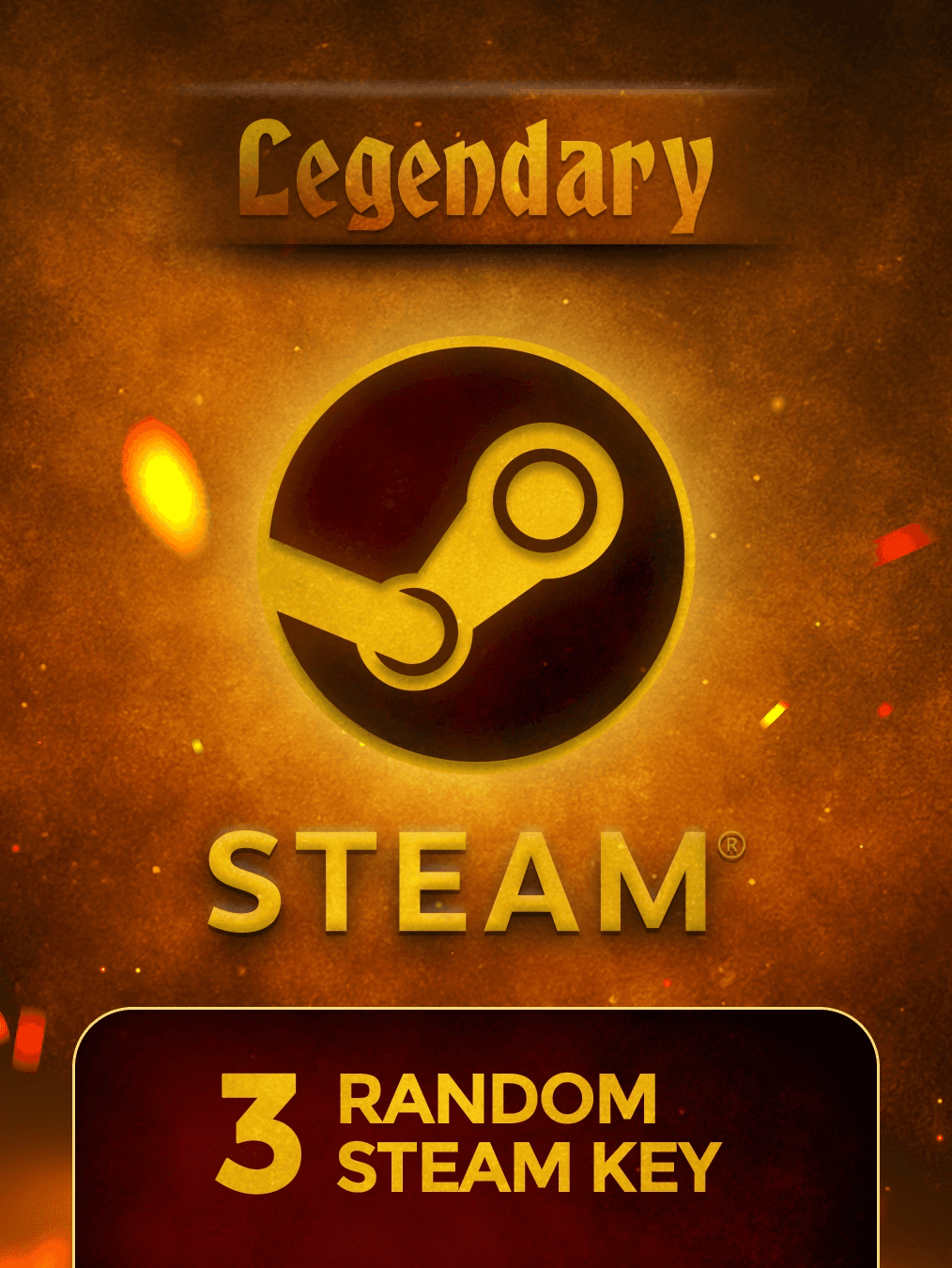 Random Legendary 3 Keys Image
