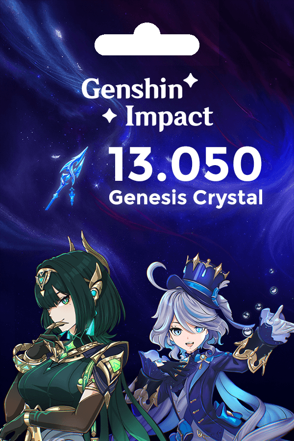 Genshin Impact 5 Star Weapon Bundle - 13050 Crystals Image