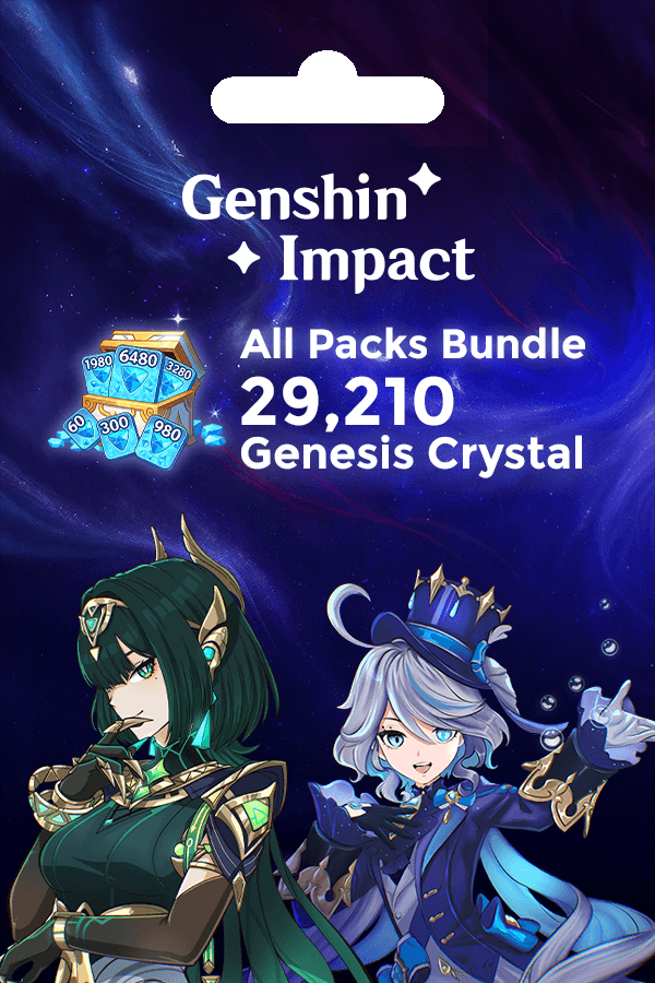 Genshin Impact All Packs Bundle - 15680 Crystals Image