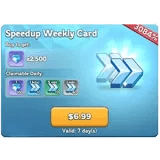 Kingshot - Top Up Login Speedup Weekly Card