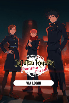 Jujutsu Kaisen Phantom Parade - Top Up Login