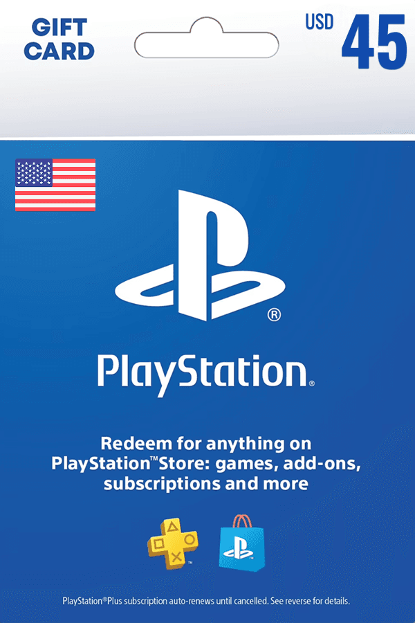 Playstation Network Card • US$ 45