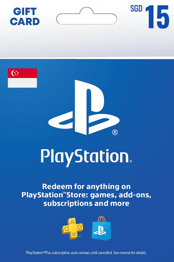 Playstation Network Card • SGD 15
