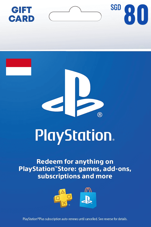 Playstation Network Card • SGD 80