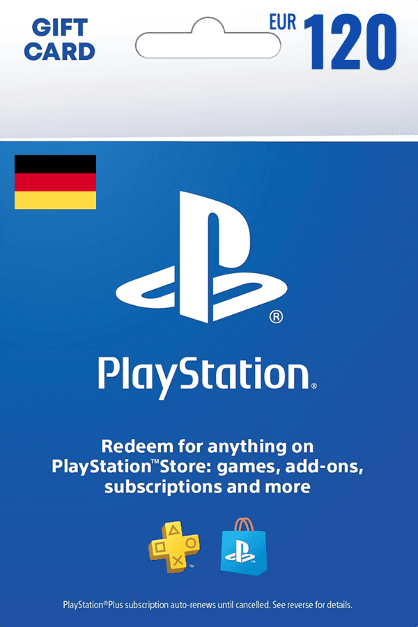 Playstation Network Card • EURO 120 (DE)