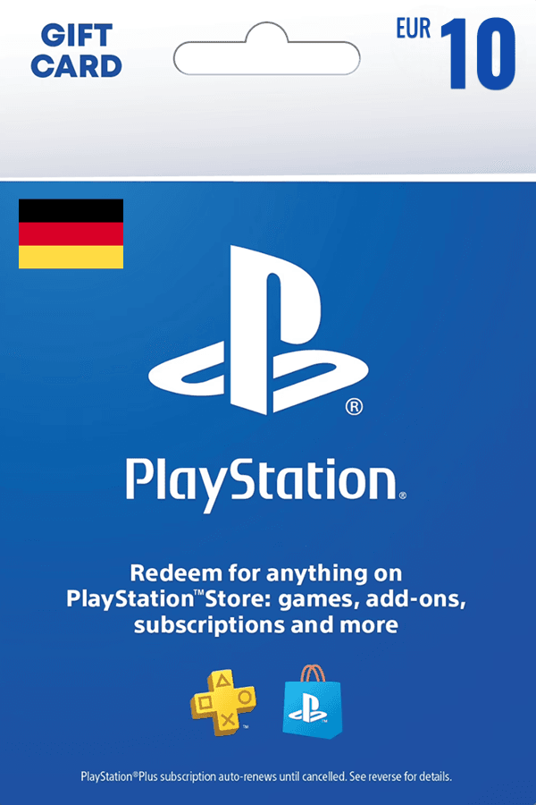 Playstation Network Card • EURO 10 (DE)