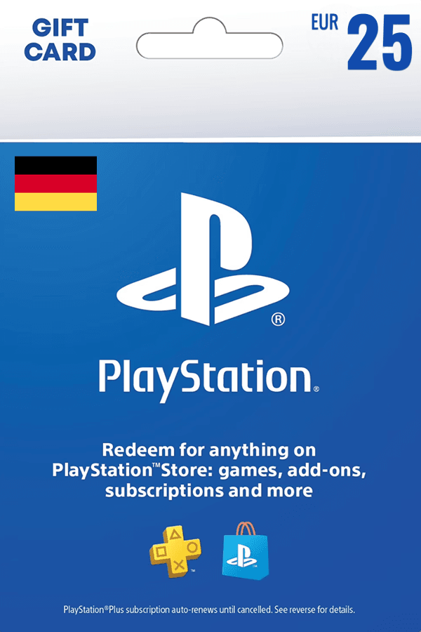 Playstation Network Card • EURO 25 (DE)