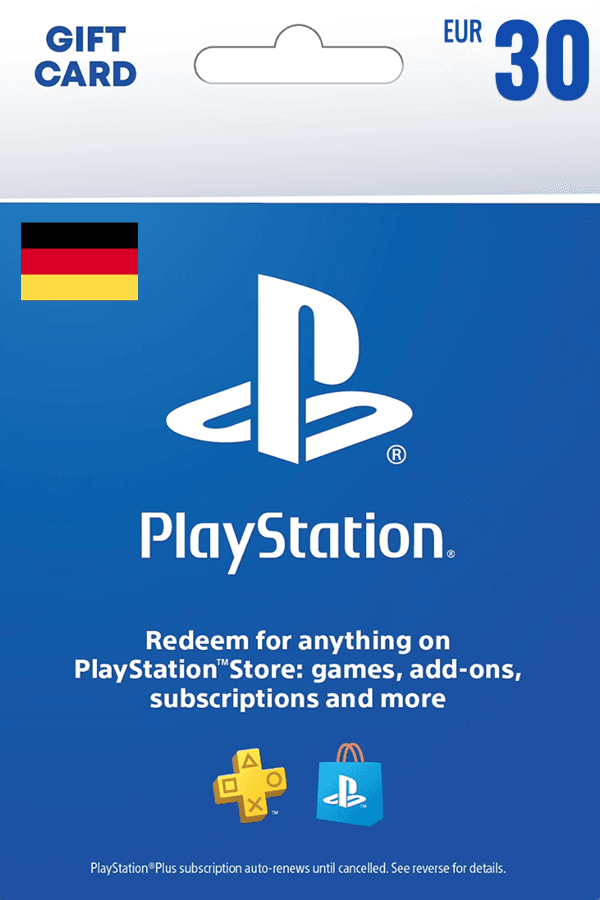 Playstation Network Card • EURO 30 (DE)