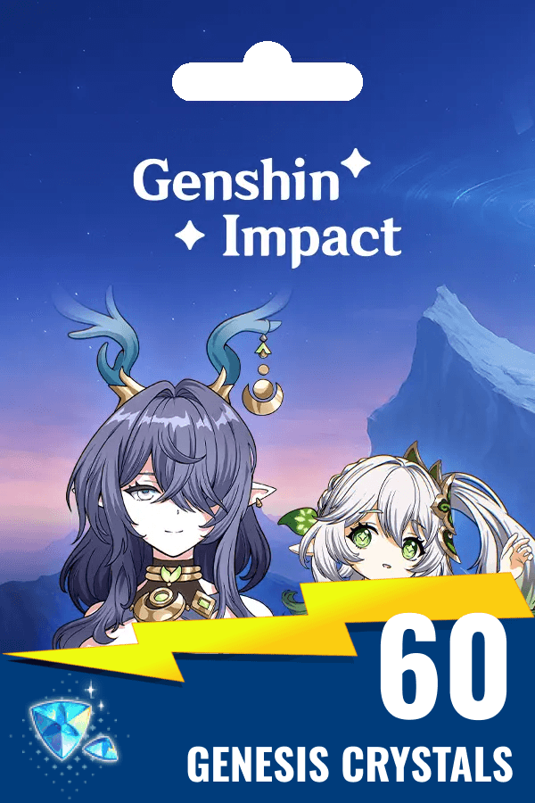 Genshin Impact • 60 Genesis Crystals