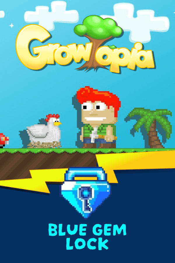 Growtopia • Blue Gem Lock