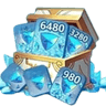 Genshin Impact Top Up All Packs Bundle - 15680 Crystals