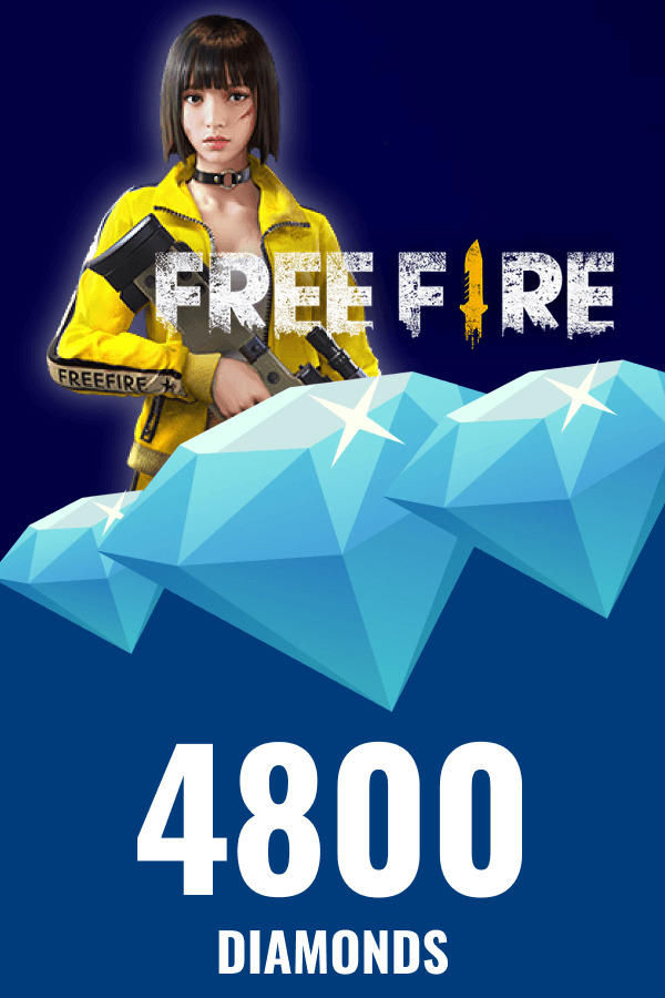 Garena Free Fire • 4800 Diamonds