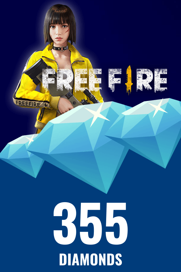 Garena Free Fire • 355 Diamonds