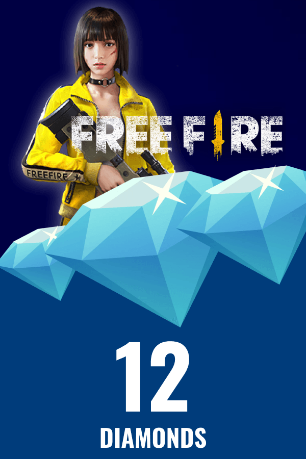 Garena Free Fire • 12 Diamonds