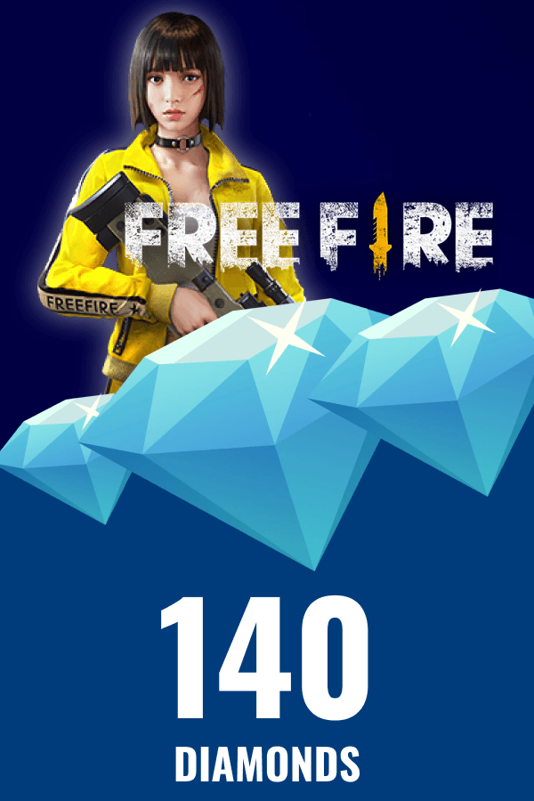 Garena Free Fire • 140 Diamonds