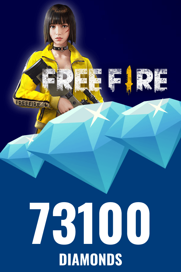 Garena Free Fire • 73100 Diamonds
