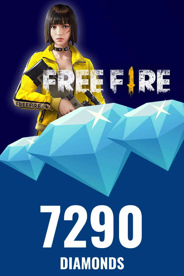 Garena Free Fire • 7290 Diamonds