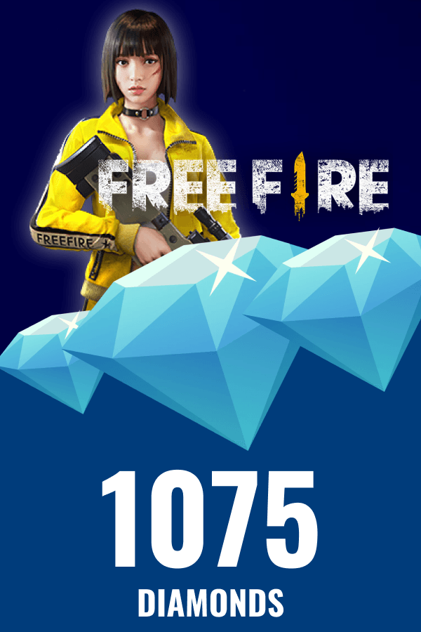 Garena Free Fire • 1075 Diamonds