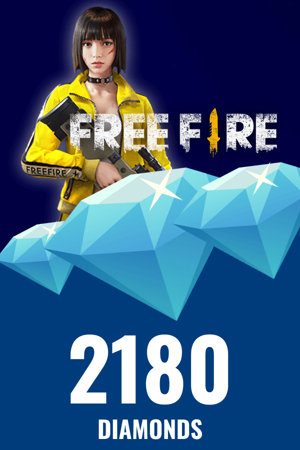 Garena Free Fire • 2180 Diamonds