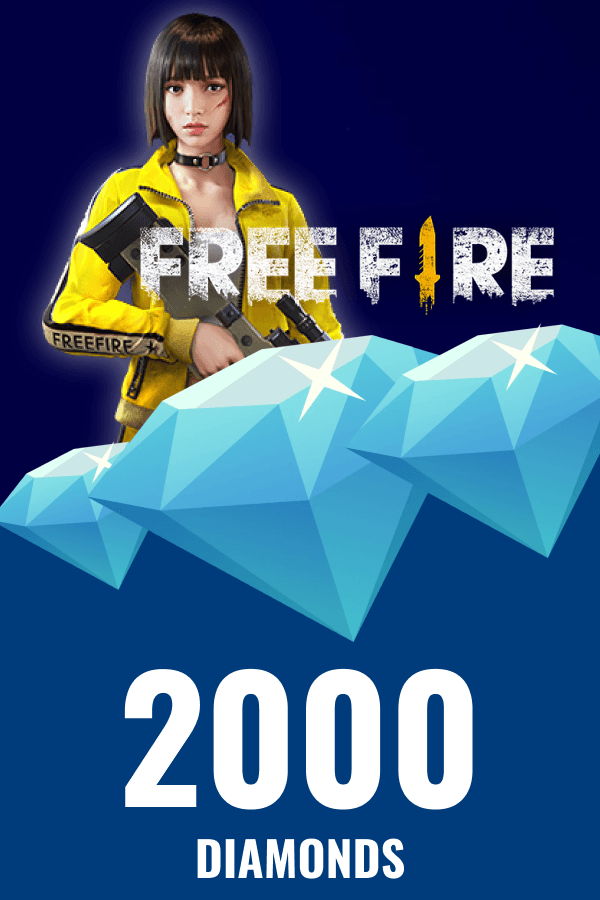 Garena Free Fire • 2000 Diamonds