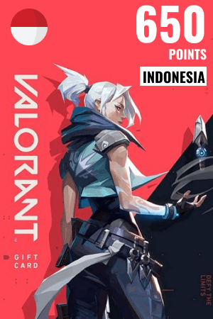Valorant • 650 Points (region Indonesia)