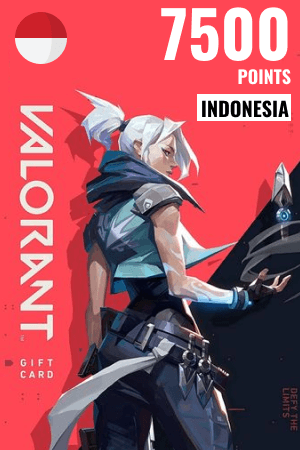 Valorant • 7500 Points (region Indonesia)