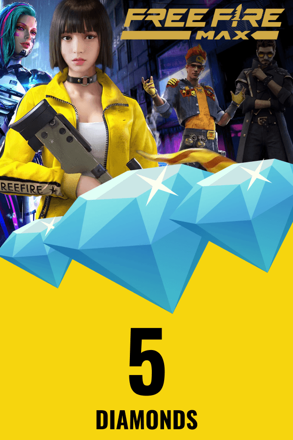 Garena Free Fire MAX • 5 Diamond