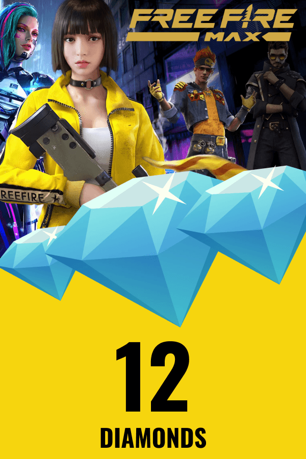 Garena Free Fire MAX • 12 Diamond