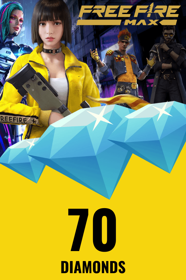 Garena Free Fire MAX • 70 Diamond