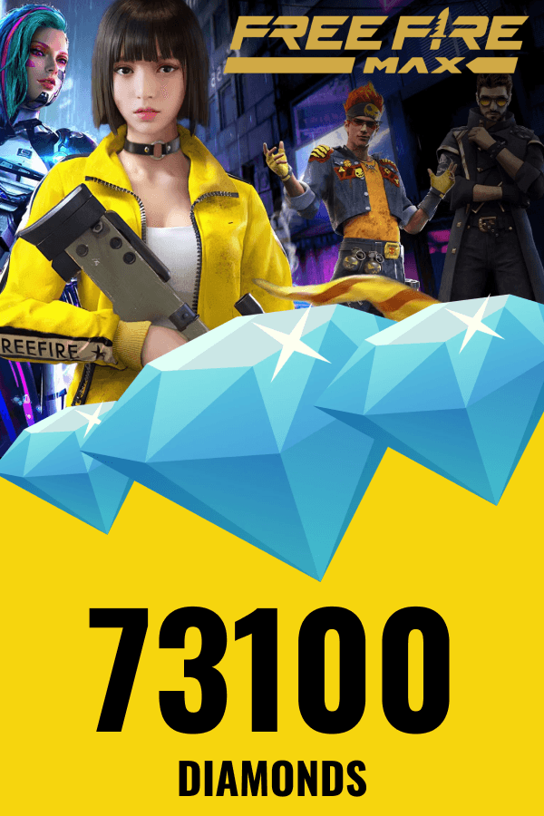 Garena Free Fire MAX • 73100 Diamond