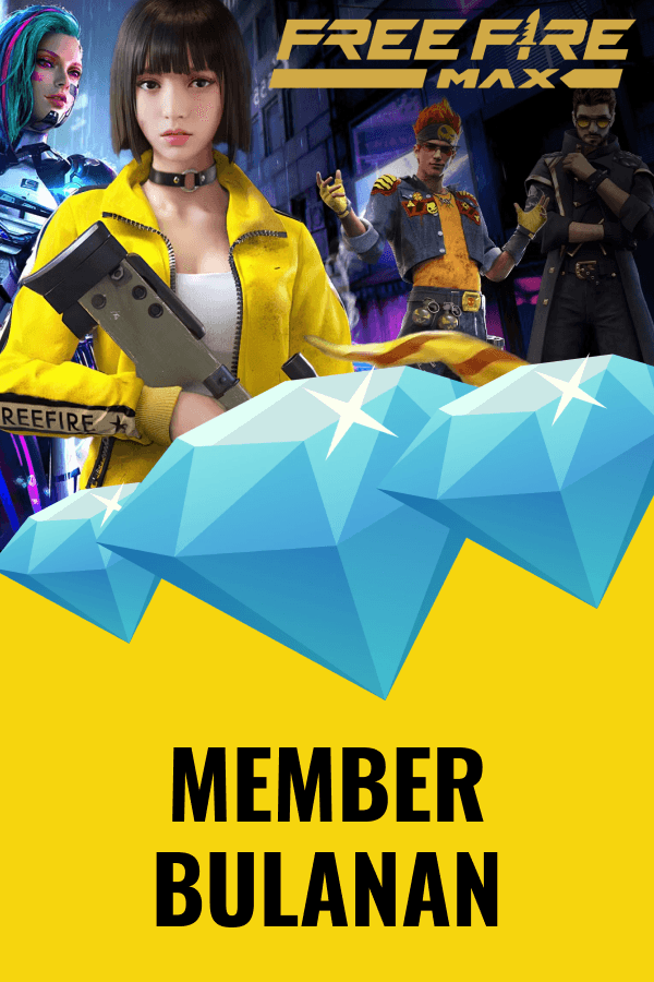 Garena Free Fire MAX • Member Bulanan