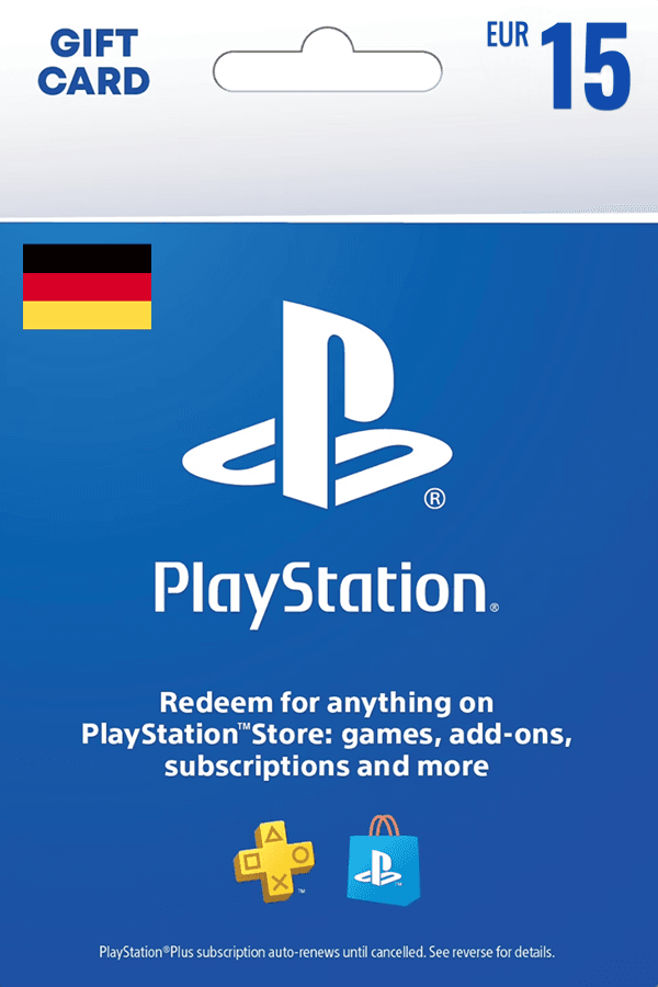 Playstation Network Card • EURO 15 (DE)