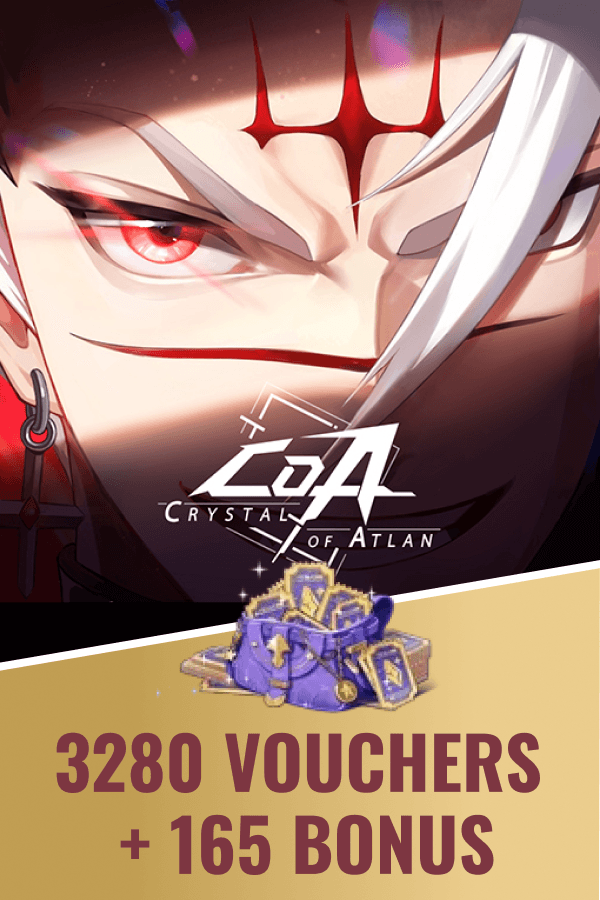Crystal of Atlan • 3280 Vouchers + 165 Bonus
