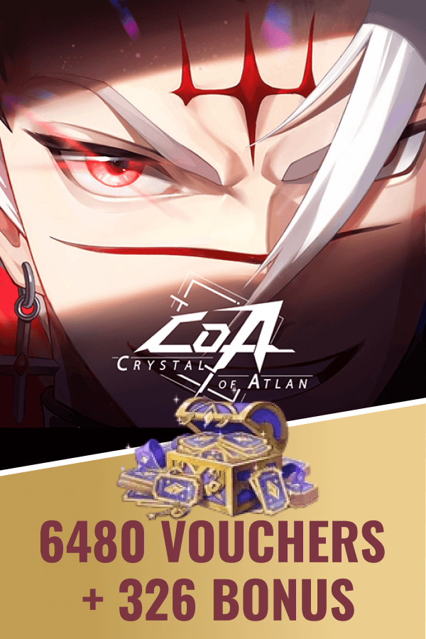 Crystal of Atlan • 6480 Vouchers + 326 Bonus