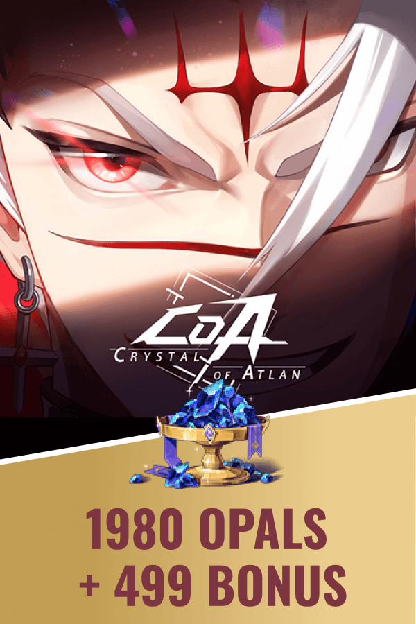 Crystal of Atlan • 1980 Opals + 499 Bonus