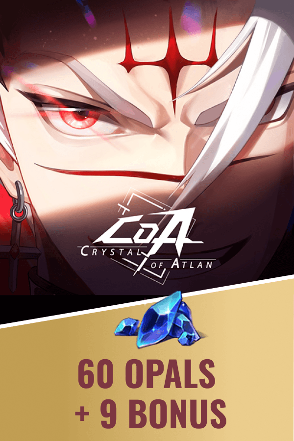 Crystal of Atlan • 60 Opals + 9 Bonus